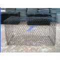 Cages hexagonales de Gabion de treillis métallique d&#39;ouverture de 2X1X1m 8X10cm